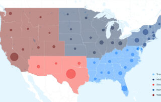 2024 Parent & Student Survey Map of Respondents