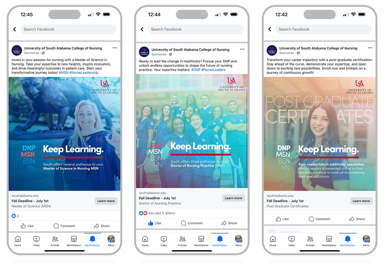 University of South Alabama Nursing Creative